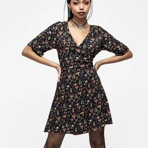 NWT size us 8 Disturbia Luthien Wrap Mini Dress